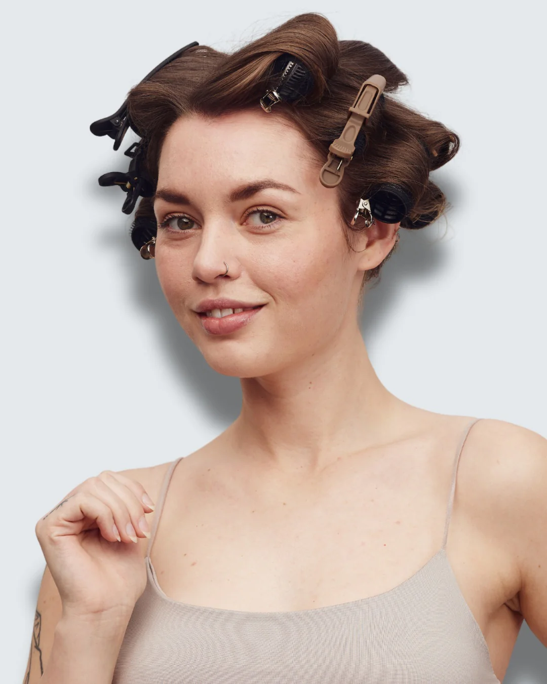 Alligator Hair Clips, 3-pack, Koffie - Image 5