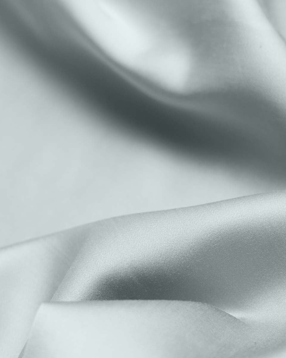 Silky Bamboo Flat Sheet, Wolken grijs - Image 5